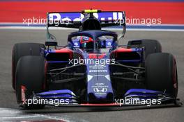 Pierre Gasly (FRA), Scuderia Toro Rosso  27.09.2019. Formula 1 World Championship, Rd 16, Russian Grand Prix, Sochi Autodrom, Sochi, Russia, Practice Day.