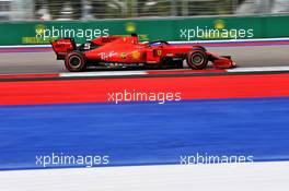 Sebastian Vettel (GER) Ferrari SF90. 27.09.2019. Formula 1 World Championship, Rd 16, Russian Grand Prix, Sochi Autodrom, Sochi, Russia, Practice Day.
