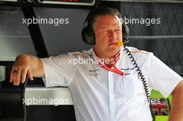 Zak Brown (USA) McLaren Executive Director. 27.09.2019. Formula 1 World Championship, Rd 16, Russian Grand Prix, Sochi Autodrom, Sochi, Russia, Practice Day.