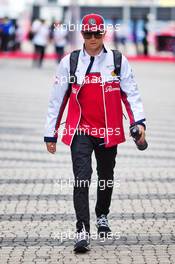 Kimi Raikkonen (FIN) Alfa Romeo Racing. 27.09.2019. Formula 1 World Championship, Rd 16, Russian Grand Prix, Sochi Autodrom, Sochi, Russia, Practice Day.