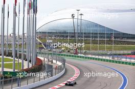 Pierre Gasly (FRA) Scuderia Toro Rosso STR14. 27.09.2019. Formula 1 World Championship, Rd 16, Russian Grand Prix, Sochi Autodrom, Sochi, Russia, Practice Day.