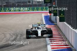 Valtteri Bottas (FIN) Mercedes AMG F1 W10. 27.09.2019. Formula 1 World Championship, Rd 16, Russian Grand Prix, Sochi Autodrom, Sochi, Russia, Practice Day.