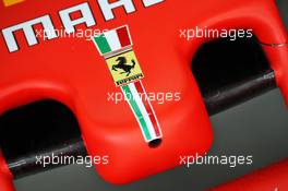 Ferrari SF90 nosecone. 27.09.2019. Formula 1 World Championship, Rd 16, Russian Grand Prix, Sochi Autodrom, Sochi, Russia, Practice Day.