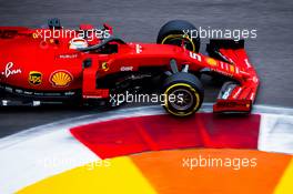 Sebastian Vettel (GER) Ferrari SF90. 27.09.2019. Formula 1 World Championship, Rd 16, Russian Grand Prix, Sochi Autodrom, Sochi, Russia, Practice Day.