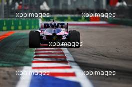 Sergio Perez (MEX) Racing Point F1 Team RP19. 27.09.2019. Formula 1 World Championship, Rd 16, Russian Grand Prix, Sochi Autodrom, Sochi, Russia, Practice Day.