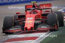 Charles Leclerc (FRA), Scuderia Ferrari  27.09.2019. Formula 1 World Championship, Rd 16, Russian Grand Prix, Sochi Autodrom, Sochi, Russia, Practice Day.
