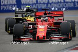 Sebastian Vettel (GER), Scuderia Ferrari  27.09.2019. Formula 1 World Championship, Rd 16, Russian Grand Prix, Sochi Autodrom, Sochi, Russia, Practice Day.