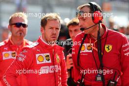 Sebastian Vettel (GER), Scuderia Ferrari  29.09.2019. Formula 1 World Championship, Rd 16, Russian Grand Prix, Sochi Autodrom, Sochi, Russia, Race Day.
