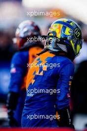 Lando Norris (GBR) McLaren in parc ferme. 29.09.2019. Formula 1 World Championship, Rd 16, Russian Grand Prix, Sochi Autodrom, Sochi, Russia, Race Day.