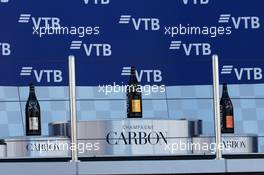 Carbon Champagne on the podium. 29.09.2019. Formula 1 World Championship, Rd 16, Russian Grand Prix, Sochi Autodrom, Sochi, Russia, Race Day.