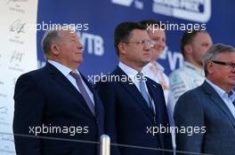 Podium dignitaries. 29.09.2019. Formula 1 World Championship, Rd 16, Russian Grand Prix, Sochi Autodrom, Sochi, Russia, Race Day.