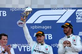 2nd place Valtteri Bottas (FIN) Mercedes AMG F1 W10. 29.09.2019. Formula 1 World Championship, Rd 16, Russian Grand Prix, Sochi Autodrom, Sochi, Russia, Race Day.