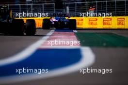 Sergio Perez (MEX) Racing Point F1 Team RP19. 29.09.2019. Formula 1 World Championship, Rd 16, Russian Grand Prix, Sochi Autodrom, Sochi, Russia, Race Day.