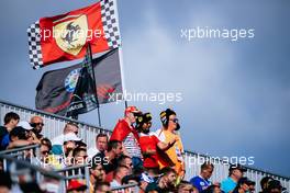 Fans in the grandstand. 29.09.2019. Formula 1 World Championship, Rd 16, Russian Grand Prix, Sochi Autodrom, Sochi, Russia, Race Day.