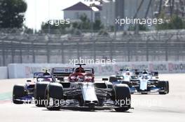 Kimi Raikkonen (FIN) Sauber C37. 29.09.2019. Formula 1 World Championship, Rd 16, Russian Grand Prix, Sochi Autodrom, Sochi, Russia, Race Day.