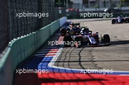 Pierre Gasly (FRA) Scuderia Toro Rosso STR14. 29.09.2019. Formula 1 World Championship, Rd 16, Russian Grand Prix, Sochi Autodrom, Sochi, Russia, Race Day.