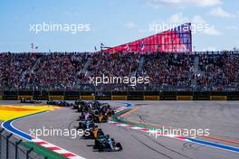 Lewis Hamilton (GBR) Mercedes AMG F1 W10. 29.09.2019. Formula 1 World Championship, Rd 16, Russian Grand Prix, Sochi Autodrom, Sochi, Russia, Race Day.