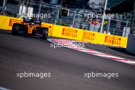Carlos Sainz Jr (ESP) McLaren MCL34. 29.09.2019. Formula 1 World Championship, Rd 16, Russian Grand Prix, Sochi Autodrom, Sochi, Russia, Race Day.