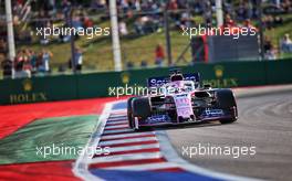 Sergio Perez (MEX) Racing Point F1 Team RP19. 28.09.2019. Formula 1 World Championship, Rd 16, Russian Grand Prix, Sochi Autodrom, Sochi, Russia, Qualifying Day.