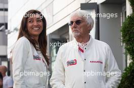 Bernie Ecclestone (GBR) and his wife Fabiana Flosi (BRA). 28.09.2019. Formula 1 World Championship, Rd 16, Russian Grand Prix, Sochi Autodrom, Sochi, Russia, Qualifying Day.