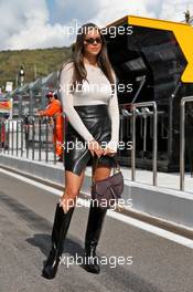 Viktoria Odintcova (RUS) Model. 28.09.2019. Formula 1 World Championship, Rd 16, Russian Grand Prix, Sochi Autodrom, Sochi, Russia, Qualifying Day.