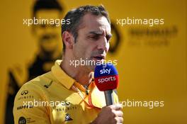 Cyril Abiteboul (FRA) Renault Sport F1 Managing Director. 28.09.2019. Formula 1 World Championship, Rd 16, Russian Grand Prix, Sochi Autodrom, Sochi, Russia, Qualifying Day.