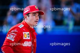 Charles Leclerc (MON) Ferrari in qualifying parc ferme. 28.09.2019. Formula 1 World Championship, Rd 16, Russian Grand Prix, Sochi Autodrom, Sochi, Russia, Qualifying Day.