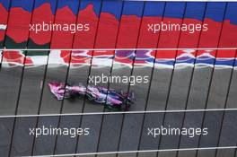 Sergio Perez (MEX) Racing Point F1 Team RP19. 28.09.2019. Formula 1 World Championship, Rd 16, Russian Grand Prix, Sochi Autodrom, Sochi, Russia, Qualifying Day.