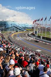 Romain Grosjean (FRA) Haas F1 Team VF-19. 28.09.2019. Formula 1 World Championship, Rd 16, Russian Grand Prix, Sochi Autodrom, Sochi, Russia, Qualifying Day.