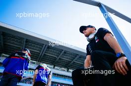 Valtteri Bottas (FIN) Mercedes AMG F1 On the drivers parade. 29.09.2019. Formula 1 World Championship, Rd 16, Russian Grand Prix, Sochi Autodrom, Sochi, Russia, Race Day.