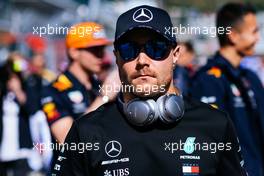 Valtteri Bottas (FIN) Mercedes AMG F1 On the drivers parade. 29.09.2019. Formula 1 World Championship, Rd 16, Russian Grand Prix, Sochi Autodrom, Sochi, Russia, Race Day.