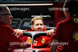 Sebastian Vettel (GER) Ferrari SF90. 26.09.2019. Formula 1 World Championship, Rd 16, Russian Grand Prix, Sochi Autodrom, Sochi, Russia, Preparation Day.