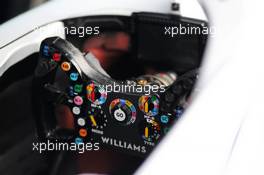Williams Racing FW42 steering wheel. 26.09.2019. Formula 1 World Championship, Rd 16, Russian Grand Prix, Sochi Autodrom, Sochi, Russia, Preparation Day.