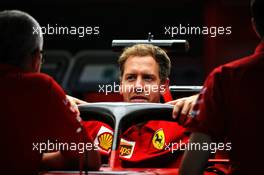 Sebastian Vettel (GER) Ferrari SF90. 26.09.2019. Formula 1 World Championship, Rd 16, Russian Grand Prix, Sochi Autodrom, Sochi, Russia, Preparation Day.
