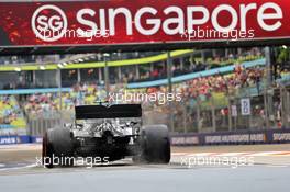 Valtteri Bottas (FIN) Mercedes AMG F1 W10. 20.09.2019. Formula 1 World Championship, Rd 15, Singapore Grand Prix, Marina Bay Street Circuit, Singapore, Practice Day.