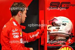 Sebastian Vettel (GER) Ferrari. 20.09.2019. Formula 1 World Championship, Rd 15, Singapore Grand Prix, Marina Bay Street Circuit, Singapore, Practice Day.