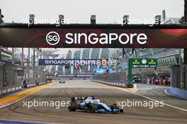George Russell (GBR) Williams Racing FW42. 20.09.2019. Formula 1 World Championship, Rd 15, Singapore Grand Prix, Marina Bay Street Circuit, Singapore, Practice Day.