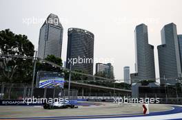 Valtteri Bottas (FIN) Mercedes AMG F1 W10. 20.09.2019. Formula 1 World Championship, Rd 15, Singapore Grand Prix, Marina Bay Street Circuit, Singapore, Practice Day.
