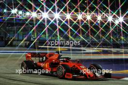 Sebastian Vettel (GER) Ferrari SF90.  20.09.2019. Formula 1 World Championship, Rd 15, Singapore Grand Prix, Marina Bay Street Circuit, Singapore, Practice Day.