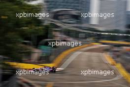 Lance Stroll (CDN) Racing Point F1 Team RP19. 20.09.2019. Formula 1 World Championship, Rd 15, Singapore Grand Prix, Marina Bay Street Circuit, Singapore, Practice Day.