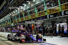 Pierre Gasly (FRA) Scuderia Toro Rosso STR14. 20.09.2019. Formula 1 World Championship, Rd 15, Singapore Grand Prix, Marina Bay Street Circuit, Singapore, Practice Day.