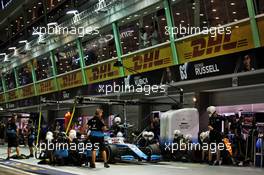 George Russell (GBR) Williams Racing FW42. 20.09.2019. Formula 1 World Championship, Rd 15, Singapore Grand Prix, Marina Bay Street Circuit, Singapore, Practice Day.
