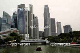 Scenic Singapore. 20.09.2019. Formula 1 World Championship, Rd 15, Singapore Grand Prix, Marina Bay Street Circuit, Singapore, Practice Day.