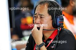 Toyoharu Tanabe (JPN) Honda Racing F1 Technical Director. 20.09.2019. Formula 1 World Championship, Rd 15, Singapore Grand Prix, Marina Bay Street Circuit, Singapore, Practice Day.
