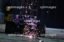 Sergio Perez (MEX), Racing Point  20.09.2019. Formula 1 World Championship, Rd 15, Singapore Grand Prix, Marina Bay Street Circuit, Singapore, Practice Day.