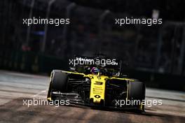 Daniel Ricciardo (AUS) Renault F1 Team RS19.                                20.09.2019. Formula 1 World Championship, Rd 15, Singapore Grand Prix, Marina Bay Street Circuit, Singapore, Practice Day.