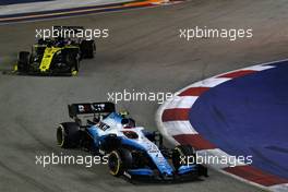 Robert Kubica (POL), Williams F1 Team  22.09.2019. Formula 1 World Championship, Rd 15, Singapore Grand Prix, Marina Bay Street Circuit, Singapore, Race Day.