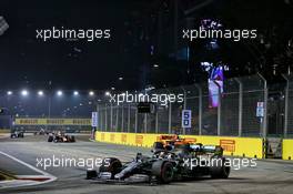 Lewis Hamilton (GBR) Mercedes AMG F1 W10. 22.09.2019. Formula 1 World Championship, Rd 15, Singapore Grand Prix, Marina Bay Street Circuit, Singapore, Race Day.