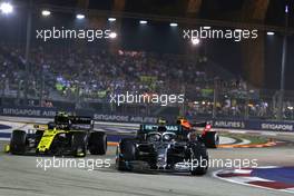 Valtteri Bottas (FIN), Mercedes AMG F1  22.09.2019. Formula 1 World Championship, Rd 15, Singapore Grand Prix, Marina Bay Street Circuit, Singapore, Race Day.