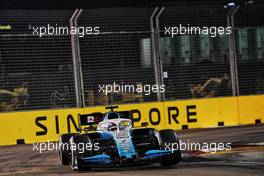 George Russell (GBR) Williams Racing FW42. 22.09.2019. Formula 1 World Championship, Rd 15, Singapore Grand Prix, Marina Bay Street Circuit, Singapore, Race Day.